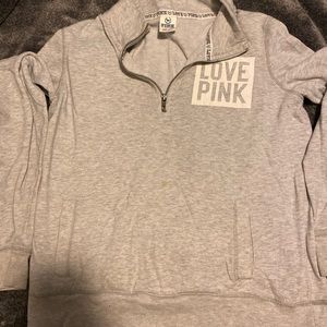 Pink crew neck